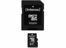 Intenso MicroSDHC karta 16 GB Class 10 (3413470)