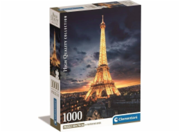 Clementoni - Puzzle 1000 Tour Eiffel