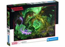 Clementoni - Puzzle 1000 Dungeons & Dragons