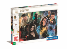 Clementoni - Puzzle 104 super Harry Potter