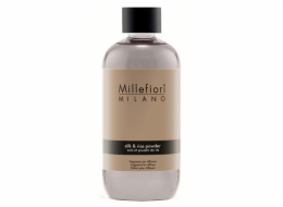 Náplň do difuzéru Millefiori Milano, Hedvábí a rýžový prášek, 250 ml