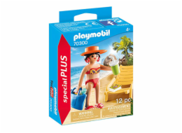 Rekreantka s lehátkem Playmobil, Prázdniny, 12 dílků