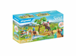 Výzva u řeky Playmobil, Spirit Riding Free, 78 dílků