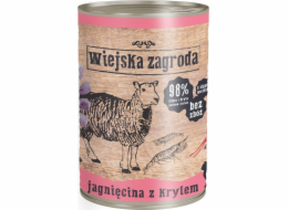 WIEJSKA ZAGRODA Lamb with krill - mokré krmivo pro kočky - 400g