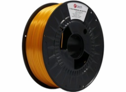 C-TECH Tisková struna (filament) PREMIUM LINE, Silk PLA, žlutooranžová, RAL2000, 1,75mm, 1kg