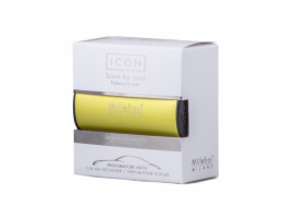 Vůně do auta Millefiori Milano, Icon, Classic, Santálové dřevo a bergamot, žlutá