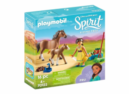 Próza s koněm a hříbětem Playmobil, Spirit Riding Free, 16 dílků