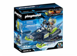 Ledový skútr arktického rebela Playmobil, TOP agenti, 23 dílků