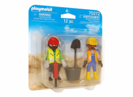 Stavební dělníci Playmobil, Stavba, 12 dílků