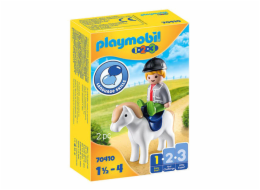 Chlapec s poníkem Playmobil, 1.2.3, 2 dílky