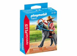 Westernová jezdkyně Playmobil, Jezdecký dvůr, 10 dílků | 70602