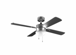 Ventilátor Cecotec, 5840 EnergySilence Aero 5350 Black Design, stropní, průměr 132 cm, 3 lopatky, LED žárovka, 6 rychlostí, časovač, 30 W