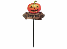 Halloween dýně "KEEP OUT", 50 cm