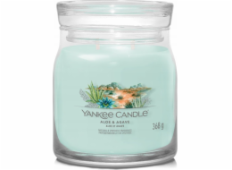 Svíčka ve skleněné dóze Yankee Candle, Aloe a agáve, 368 g