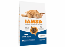 IAMS Advanced Nutrition Cat Adult Tuna - suché krmivo pro kočky - 10 kg