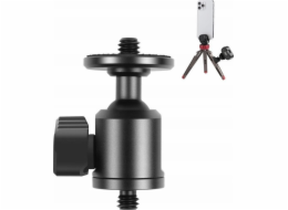 Puluz Head 3D kulová hlava s 1/4 závitem pro příslušenství gimbal / Pu3090b