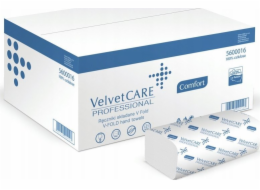 Velvet Skládací ručníky Velvet Care V-Fold 2w celulóza bílá (20x150)