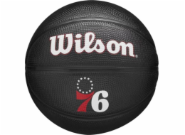 Wilson  Team Tribute Philadelphia 76ers Mini míč WZ4017611XB Black 3