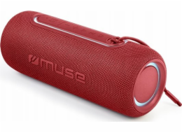 Muse Muse Speaker | M-780 BTR | Reproduktor odolný proti stříkající vodě | Vodotěsné | Bluetooth | Červená | Přenosný | Bezdrátové připojení