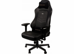 Kancelářská židle Noblechairs Křeslo Noblechairs HERO, přírodní kůže, černá, černé čalounění