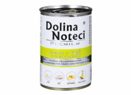 DOLINA NOTECI Premium Bohaté na husu s bramborami - vlhké krmivo pro psy - 400 g