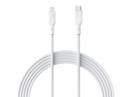 Kabel USB-C na Lightning Aukey CB-SCL1, 27W, 1m (bílý)