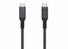 Kabel USB-C na USB-C Aukey CB-MCC101, 100W, 1m (černý)