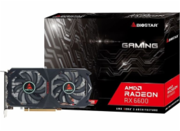 Biostar Radeon RX 6600 8GB GDDR6 grafická karta (VA6606RM81-ABHRH-BS2)