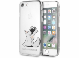 Pouzdro Karl Lagerfeld KLHCI8CFNRC pro iPhone 7/8 průhledné