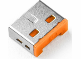 Smartkeeper SMARTKEEPER Basic USB Port Lock 6 - 1x klíč + 6x krytka, oranžová