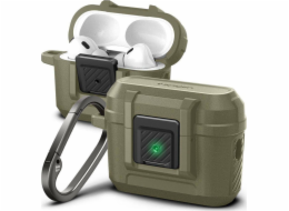 Pouzdro Spigen pro APPLE AIRPODS PRO 1 / 2 Spigen Lock Fit matné khaki