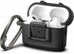 Spigen Spigen Lock Fit – pancéřové pouzdro pro Apple Airpods Pro 1/2 (černé)