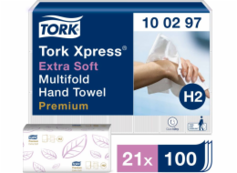 Sponky Tork Xpress - Extra měkký čtyřpanelový ručník - Premium