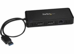 StarTech StarTech USB TO DUAL DP DOKOVACÍ STANICE 4K GBE USB 3.0