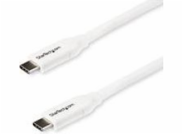 StarTech USB-C - USB-C kabel USB 2 m bílý (USB2C5C2MW)