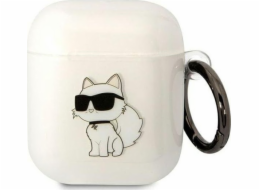 Karl Lagerfeld Karl Lagerfeld KLA2HNCHTCT Airpods 1/2 kryt průhledný Ikonik Choupette