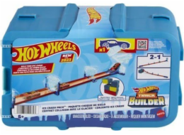 Mattel Hot Wheels Track Builder Base HKX40 HNJ66 s motivem ledu MATTEL