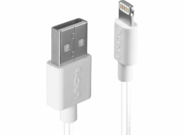 Lindy USB-A - Lightning kabel 0,5 m Bílý (31325)