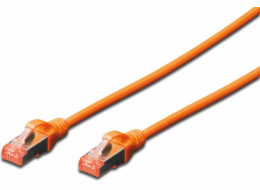 Digitus Patchcord CAT6, S-FTP, 0,5 m, oranžový (DK-1644-005/OR)