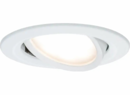 Paulmann stropní svítidlo Nova Coin vestavné svítidlo, pohyblivá LED 1x6,5W 2700K 230V Matt White/Aluminium