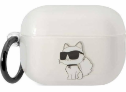 Karl Lagerfeld pouzdro KLAP2HNCHTCT Apple AirPods Pro 2 průhledné Ikonik Choupette