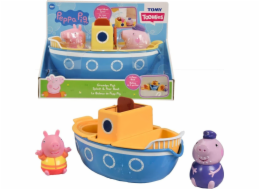 Tomy TOMY TOOMIES - PEPPA PIG - ZÁBAVA NA LODĚ - E73414