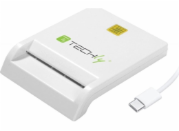 Techly Reader Smart Card Čtečka USB-C kontaktních karet