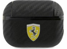 Kryt Ferrari FESAP2CABK AirPods Pro 2 černo/černý On Track PU Carbon