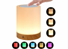 Stolní lampa Techly bezdrátová RGB dotyková