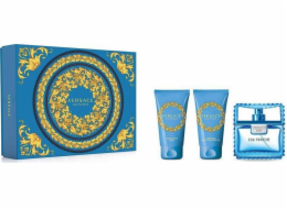 Versace Man Eau Fraiche set toaletní voda ve spreji 50ml + sprchový gel 50ml + balzám po holení 50ml