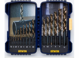 Vrták Irwin SET 15 ks. 1,5 mm, 2 mm, 2,5 mm, 3 mm, 4 mm, 4,5 mm, 5 mm, 5,5 mm, 6 mm, 6,5 mm, 7 mm, 8 mm, 9 mm, 10 mm IRWIW3031503