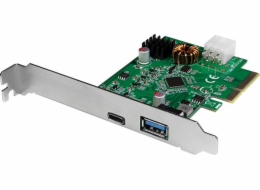 LogiLink PCIe 3.0 x4 řadič – 1x USB 3.0 + USB-C (PC0089)