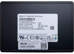 Asus PM9A3 960GB 2,5   PCI-E x4 Gen 4 NVMe serverový disk (90SKH00-MEXAN0)