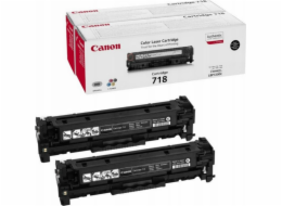 Originální černý toner Canon CRG-718 (2662B017)